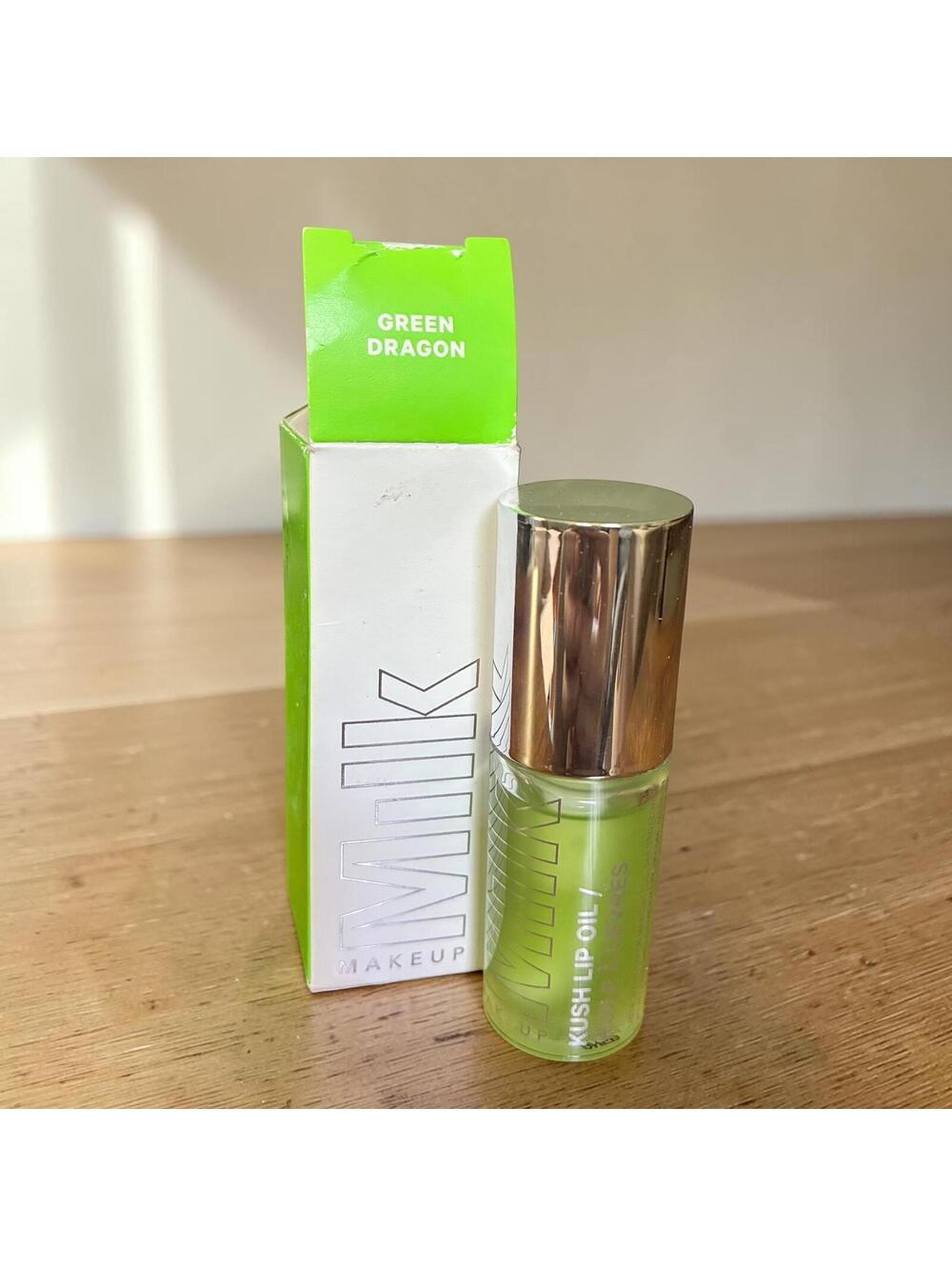 Milk Makeup Kush Lip Oil in Green Dragon